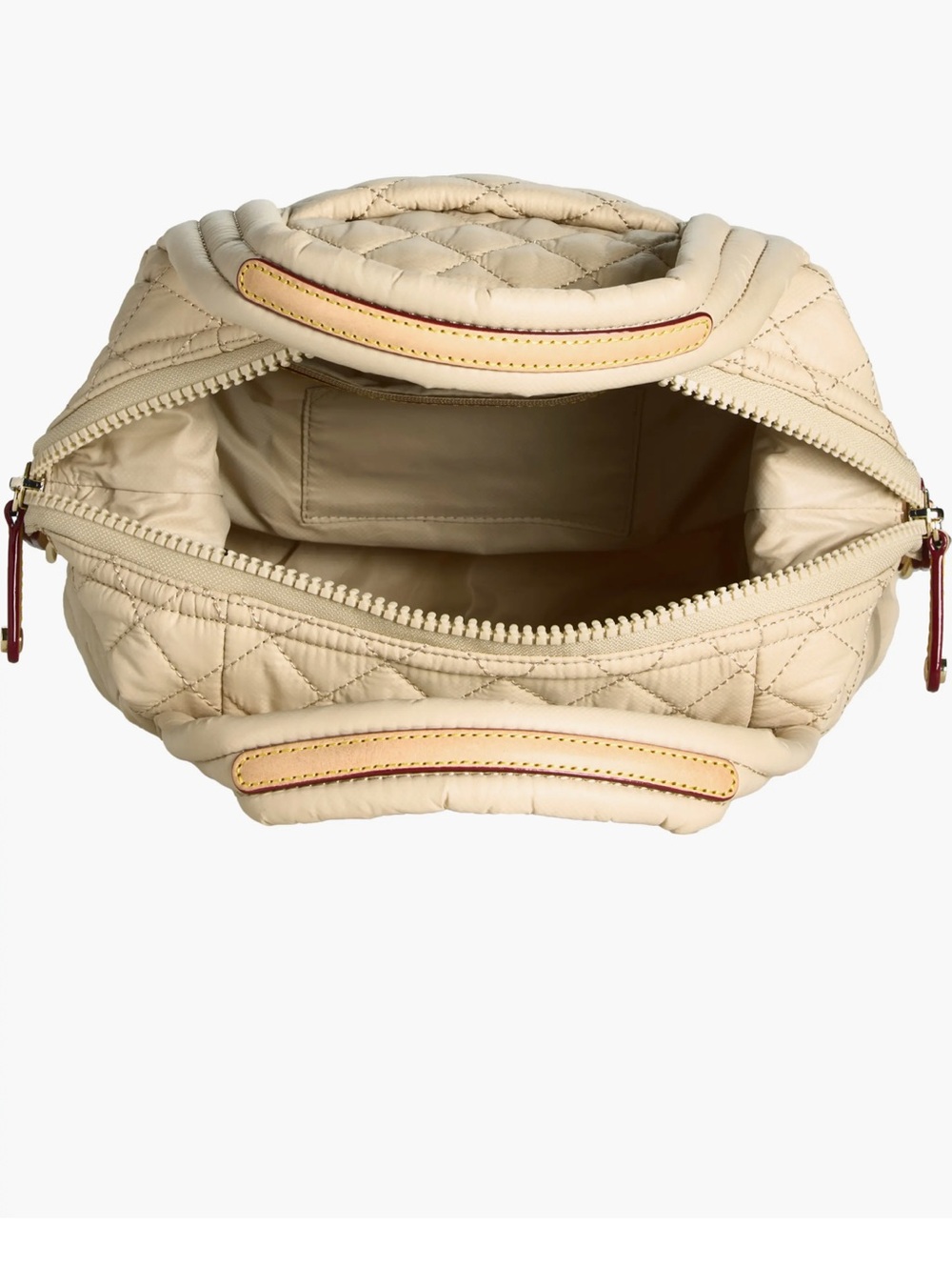 MZ Wallace Quilted Beige Crossbody Bag - Picture 13 of 13